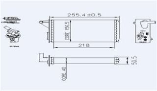 KALORİFER RADYATÖRÜ UNO 218X145X32 resmi