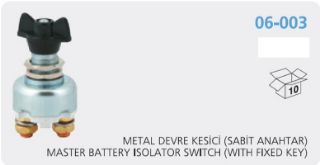 METAL DEVRE KESİCİ SABTİ ANAHTAR 60 AMPER resmi