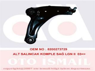 ALT SALINCAK SAĞ LGN II 1.6 16V-1.8 16V 2.0 16V 1.9DCI-2.0DC-2.2DCI 03/01 resmi