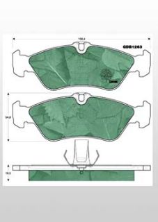 FREN BALATASI ARKA LT28-35 96>06 LT28-46 96>06 / GW-CLASS W463 89> SPRINTER 95>06 resmi