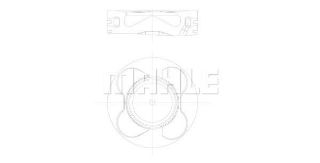 PİSTON M57N2 3.0D 245PS E90-E60-X5-X6 84.5MM resmi