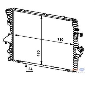 SU RADYATÖRÜ (710X470X24) T5 1.9 TDI 03-11 AXC AXB BRS (İN:CR585000P) resmi
