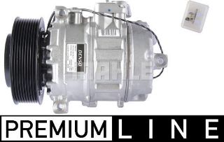 KLIMA KOMPRESORU KASNAKLI 24V MERCEDES OM457 AXOR 1835 1838 1840  2004 -> resmi