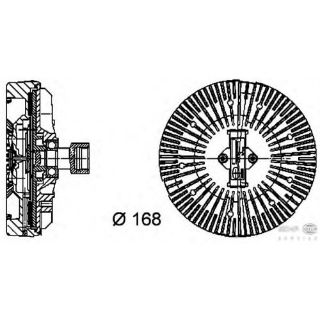 FAN TERMİĞİ LANDROVER RANGEROVER III 3.0 D 4X4 02-12 resmi