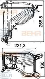 YEDEK SU DEPOSU BMW E81 E82 E90 E88 E91 E92 E93 E84 E89 resmi