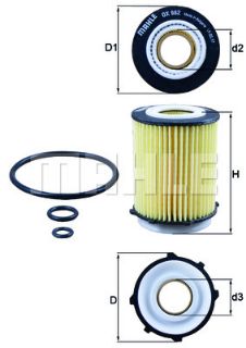 YAĞ FİLTRESİ MERCEDES A SERİ W176 A180-A200-A250-B SERİ W246 B180-B200-B220-B250-C SERİ C180-C200 resmi