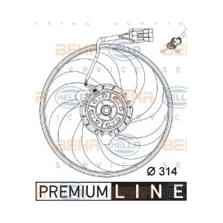 FAN MOTORU (OPEL: CORSA C ) resmi