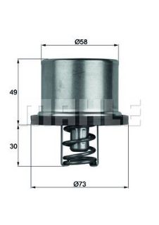 TERMOSTAT VOLVO FH12 93> FH16 93>02 FL6 85>00 FL7 85>98 FL10 85>00 F12 77>99 resmi