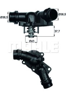 TERMOSTAT M52-M54 E38-E39-E46-E60-E61-E65-E66-X3 E83-X5 E53 99-10 resmi