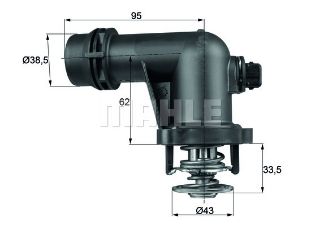 TERMOSTAT M43 E46 99-01 resmi