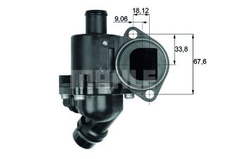 TERMOSTAT KOMPLE A4-A6 1.8T 100C resmi