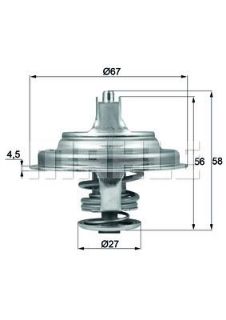 TERMOSTAT THERMOSTAT İNSERT resmi