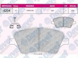 ÖN  FREN BALATASI TRANSİT TORNEO COURIER 14 /> B MAX 1.0 / 1.4 / 1.6TDCI 1.0 12 /> FİESTA VI 1.5TDCI 13 /> resmi