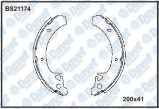 PABUÇLU BALATA BS21174 SAMARA (86-) NOVA (85-) PRİORA (08-) resmi