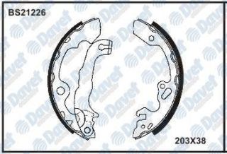 PABUÇLU BALATA BS21226 FOCUS 1.6 16V (98-04) resmi