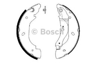 PABUÇLU BALATA BS21521 TRANSİT V184 ÖNDEN ÇEKER (01-06) V347 2.2 2.4TDCI resmi