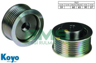 ALTERNATÖR GERGİ RULMANI 10X60 / 65X30 / 37 DEMIR (IRON) 7 PK SUZUKİ GRAND VİTARA II OPEL resmi