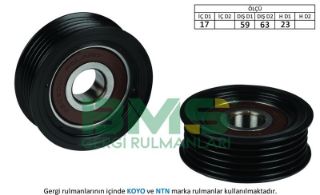 ALTERNATÖR GERGİ RULMANI ACCENT ERA 2006 - 1.5 CRDI resmi