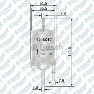 YAKIT FİLTRESİ GOLF V JETTA III AUDI A3 1.4TSI 1.6 2.0FSI resmi