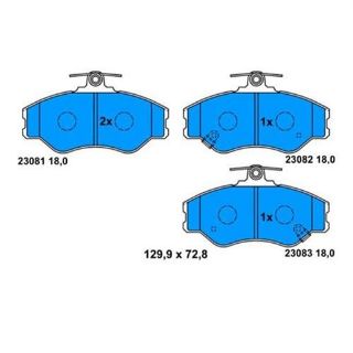 ÖN BALATA H100 07/93-03/00 0986TB2266 resmi