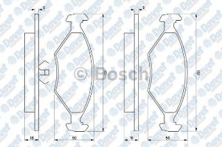 ÖN BALATA PALİO-SIENA 1.4 ALBEA 96 0986TB2155 resmi