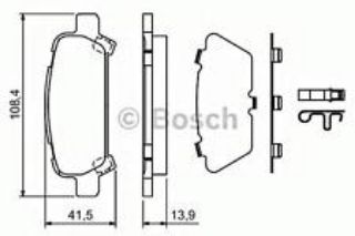 FREN BALATASI ARKA FORESTER 97>02 IMPREZA 95>05 LEGACY 98>03 OUTBACK 00>03 resmi