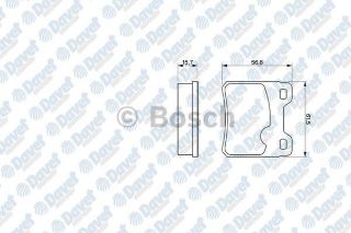 FREN BALATASI ARKA WVA 21140 OPEL CALIBRA A 06/90-07/97 VECTRA A 09/88-11/95 SAAB 900 II 07/93-02/98 2.0 I 09.1996-02.1998 2.3 -16 09.1996-02.1998 resmi