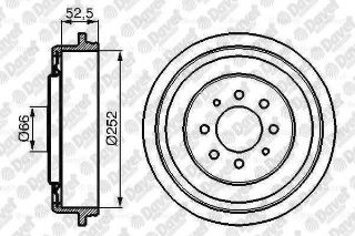 FREN KAMPANASI 228.6 / 72.5 MM resmi