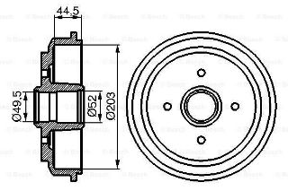 FREN KAMPANASI 203 / 81 MM resmi