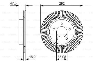 FREN DİSKİ. ARKA. 393 /16-14 MM . KAPLAMALI. YÜKSEK KARBON ALAŞIMLI resmi