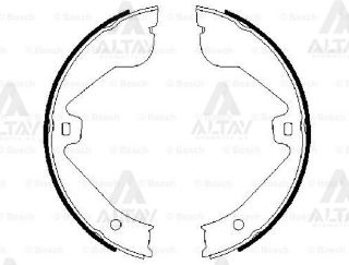 FREN BALATASI ARKA (PARK FRENI PABUCU) W164 05>11 W251 07>14 X164 06>12 , VOLKSWAGEN TOUAREG 02>10 A7 10> Q7 06> CAYENNE 02>10 resmi