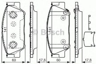 ÖN  FREN BALATASI HYUNDAİ I30 2012> KİA CEED 2012> resmi