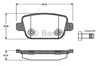 FREN BALATASI ARKA S-MAX 06> MONDEO IV 07> KUGA 08> GALAXY III 06> / S80 II 06> V70 06> XC70 06> / FREELANDER II 07> resmi