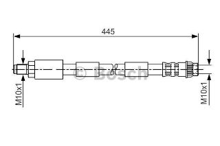 FREN HORTUMU; ÖN. 445.00 MM resmi