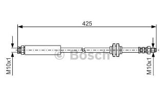 FREN HORTUMU. 425.00 MM resmi