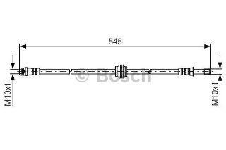 FREN HORTUMU; ÖN. 545.00 MM resmi