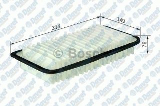 HAVA FİLTRESİ YARİS 1.4 D-4D 06-08 resmi