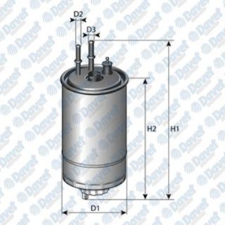 YAKIT FİLTRESİ LİNEA/DOBLO/PUNTO 1.3-1.6-1.9 JTD resmi