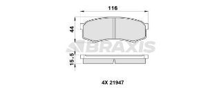 ARKA FREN BALATASI LANDCRUISER 2.7 3.4 4.0 97> LEXUS GX 470 01> resmi