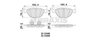 ÖN  FREN BALATASI BMW X5 4.6IS 02> resmi