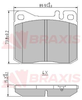 FREN BALATASI ÖN W123 79>85 S123 79>85 W116 72>80 R107 76>81 resmi