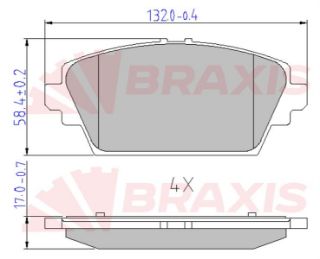 FREN BALATASI ÖN ACCORD 98>02 / PRIMERA P12 03>10 resmi