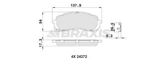 ÖN  FREN BALATASI SUBARU IMPREZA 1.5 AWD 06> resmi