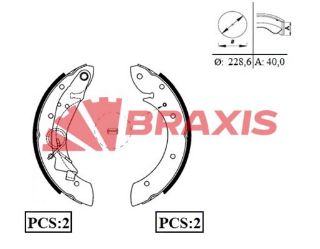 ARKA FREN BALATASI PABUC PARTNER BERLİNGO (97 08) MEGANE SCENİC 98> resmi