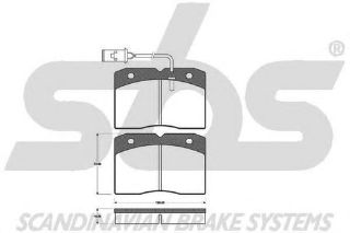 ÖN  FREN BALATASI IVECO DAILY II resmi