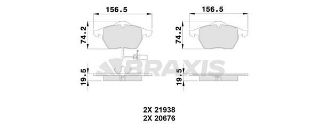 ÖN  FREN BALATASI A4 A6 1.8T 1.9TDI 95> PASSAT 1.8T 1.9TDI 95 00 GOLF IV 1.9TDI SUPERB 02> FISLI resmi