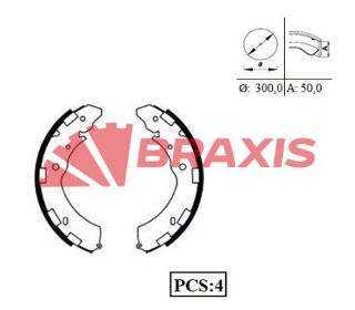 ARKA FREN BALATASI PABUC L200 05> resmi