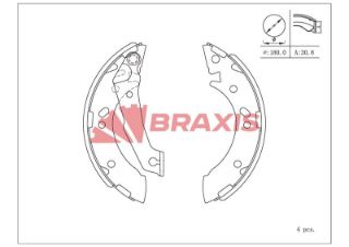 FREN BALATASI ARKA PABUC ACCENT 1.3 1.5 94 > 00 (YUMURTA KASA) ATOS 1.0 99 > resmi