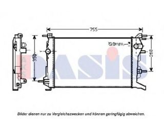 RADYATÖR CRX29131 MEGANE-III 1.4TCE 1.5 DCİ K9K FLUENCE resmi