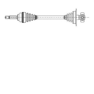 AKS SOL ( RENAULT : CLIO 1.2 1.4 1.8 1.9D 91-98 ) resmi